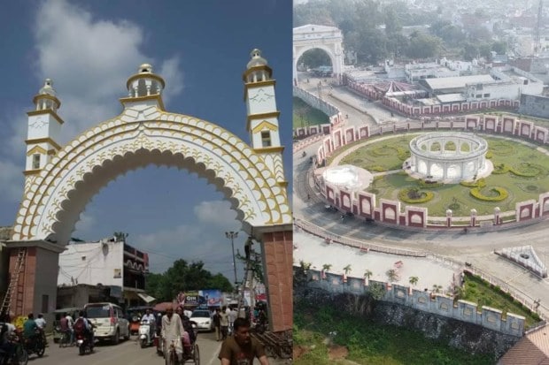 Rampur在每个转弯处都建造了近七个大门。