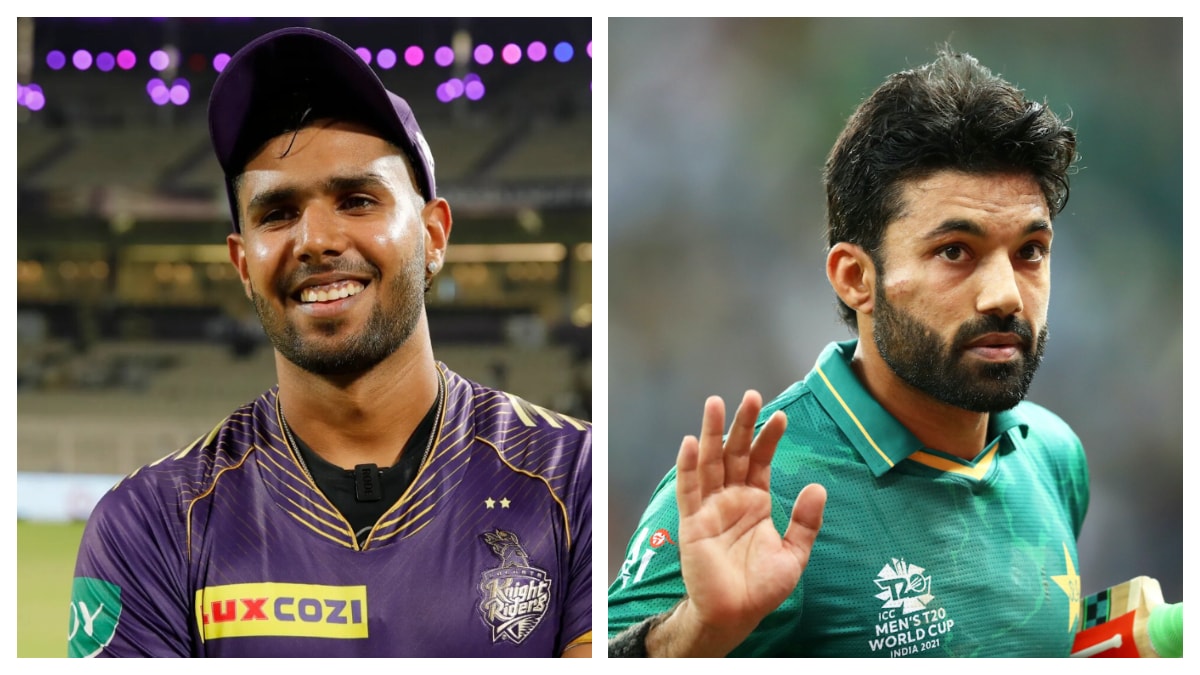 Harshit Rana (Left) and Babar Azam (Right. (Image Source: File Photo)