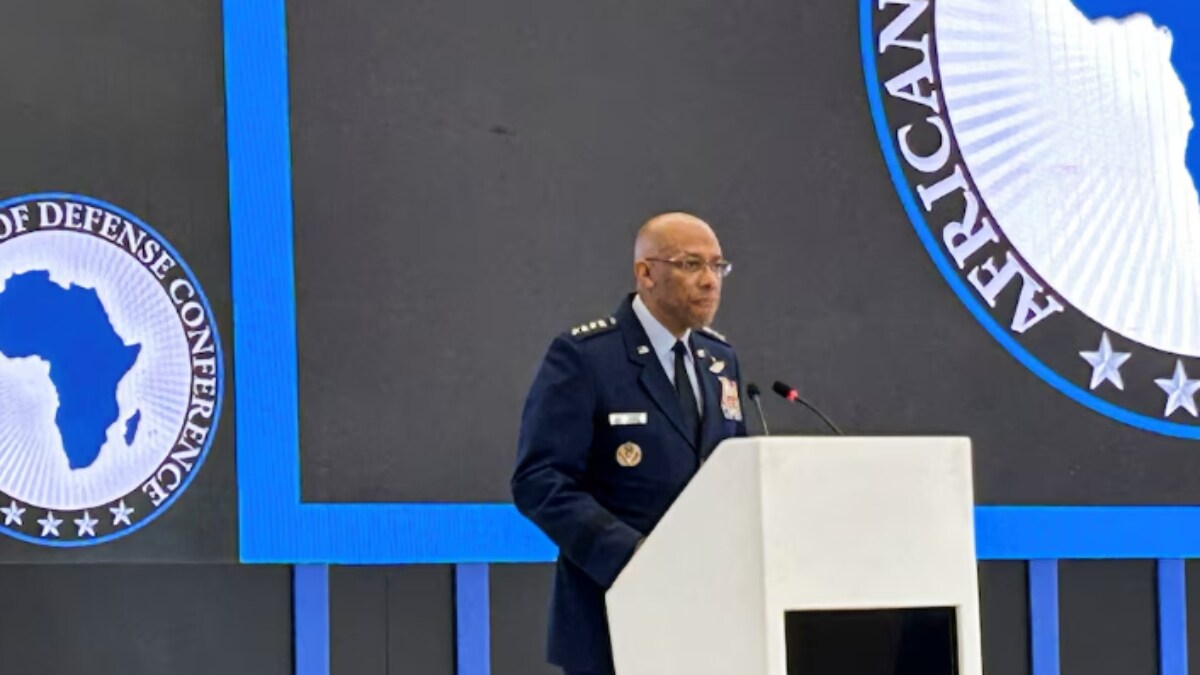 U.S. Air Force General C.Q. Brown, chairman of the Joint Chiefs of Staff