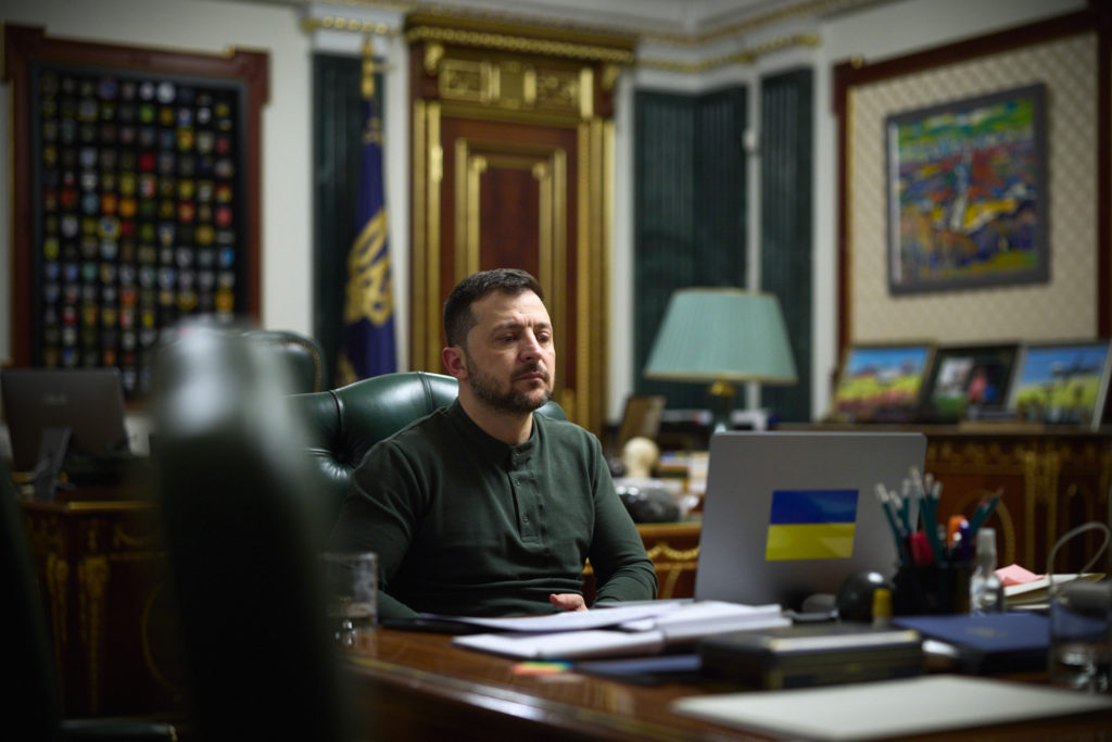 Ukraine President Volodymyr Zelenskiy.