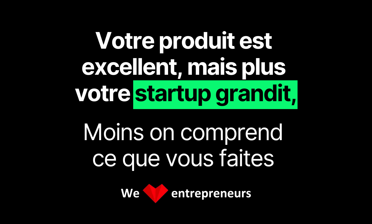 您的产品很棒，但是您的创业越多，我们就越了解您的工作