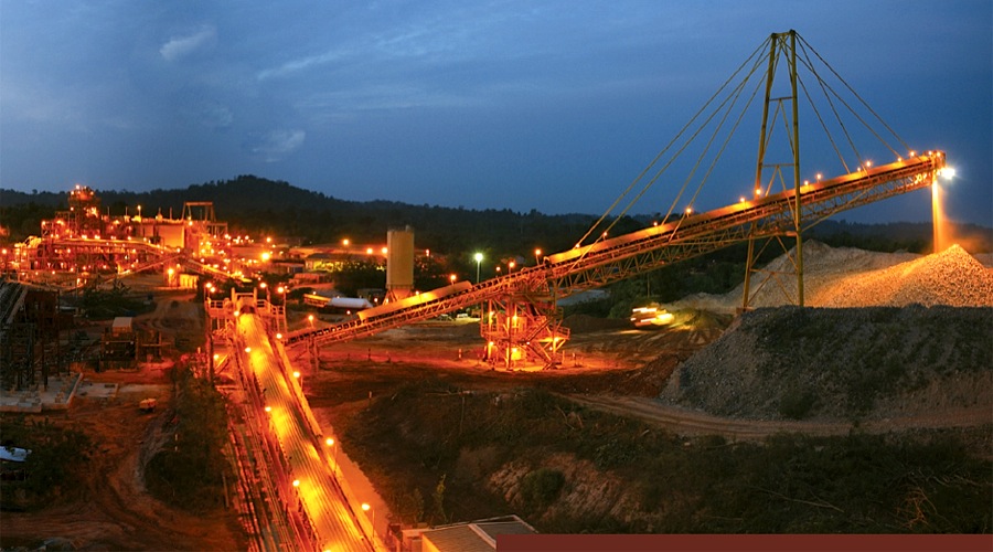 租赁延期拒绝后，在加纳的damang矿场结束运营的黄金田