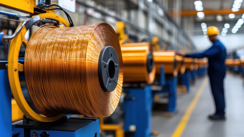 充满铜的新泽西仓库显示特朗普关税风险