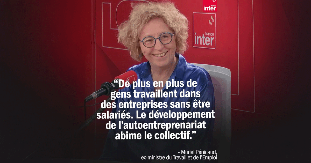 不，自我创业不会损害集体，但揭示了工资的破产