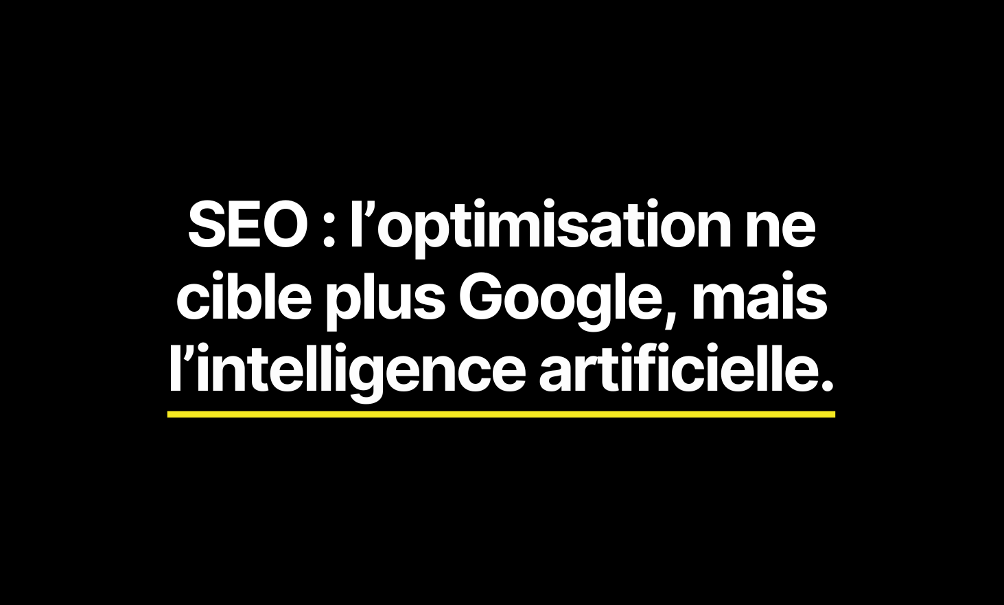 SEO：优化不再针对Google，而是人工智能