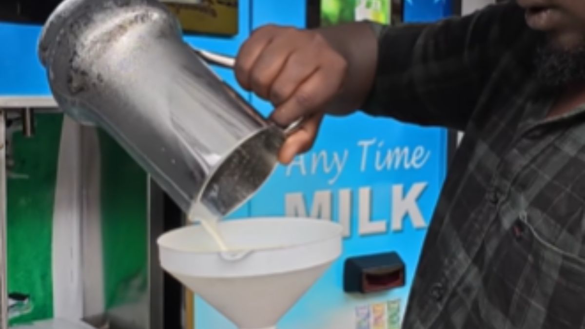 milk ATM in Munnar