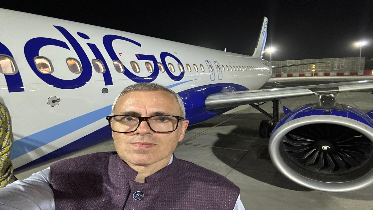 Omar Abdullah, ‘in no mood to be polite’, slams Delhi Airport and IndiGo after midnight flight diversion