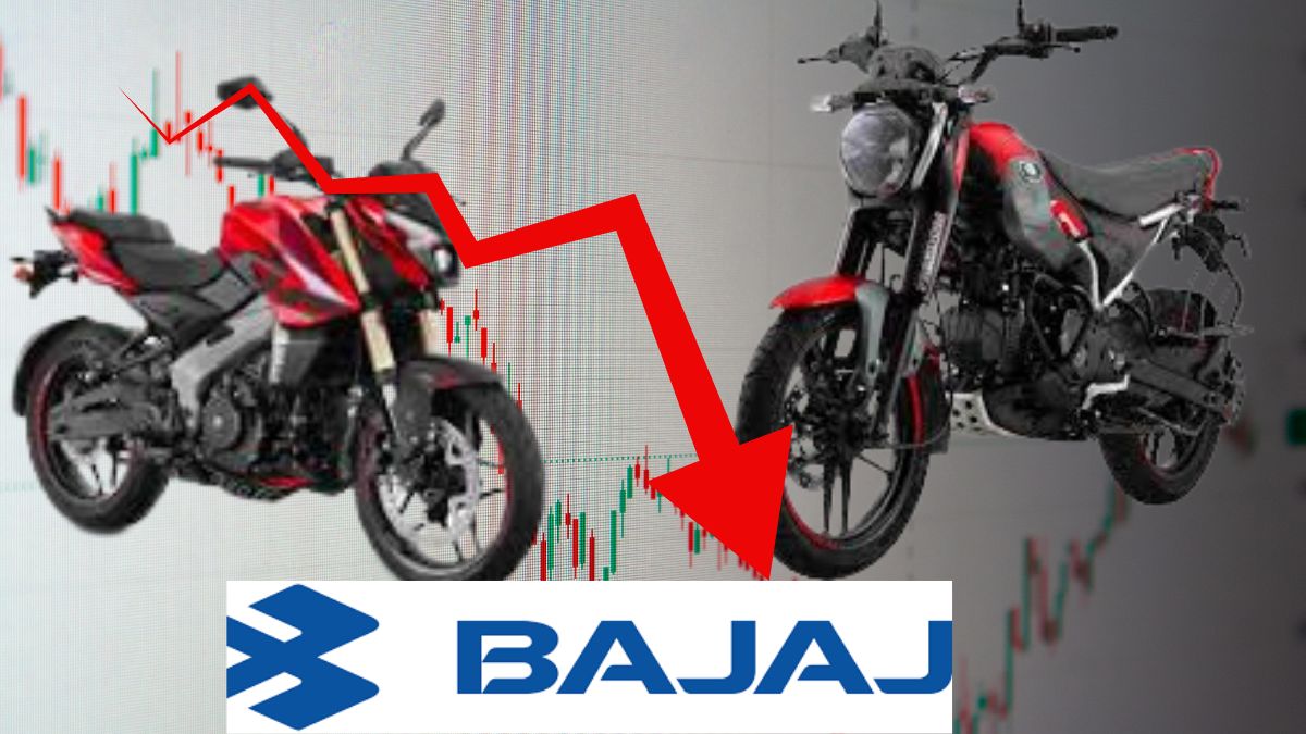 Bajaj Auto slumps 2% on 125cc market share loss, rare earth metal supply fears