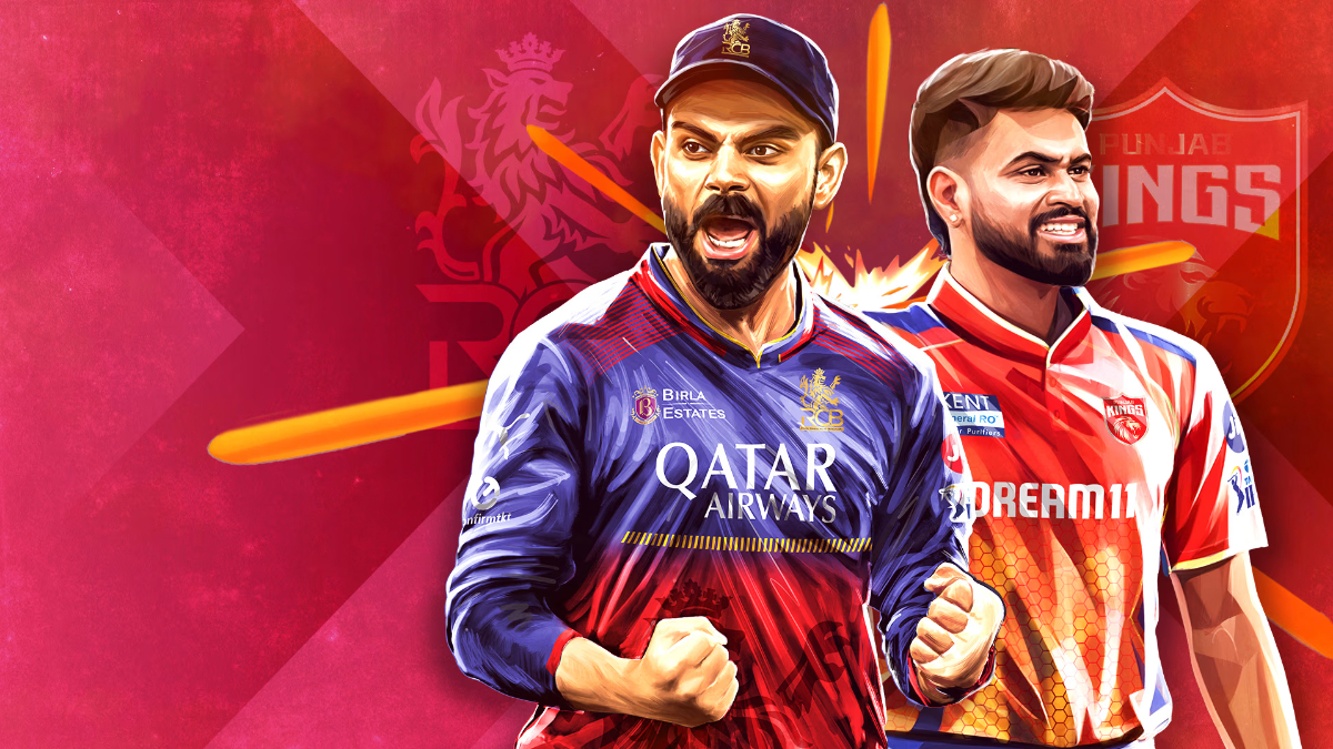 IPL 2025 Q1: PBKS vs RCB Title Hunt. (Image Source: Hotstar Screenshot)