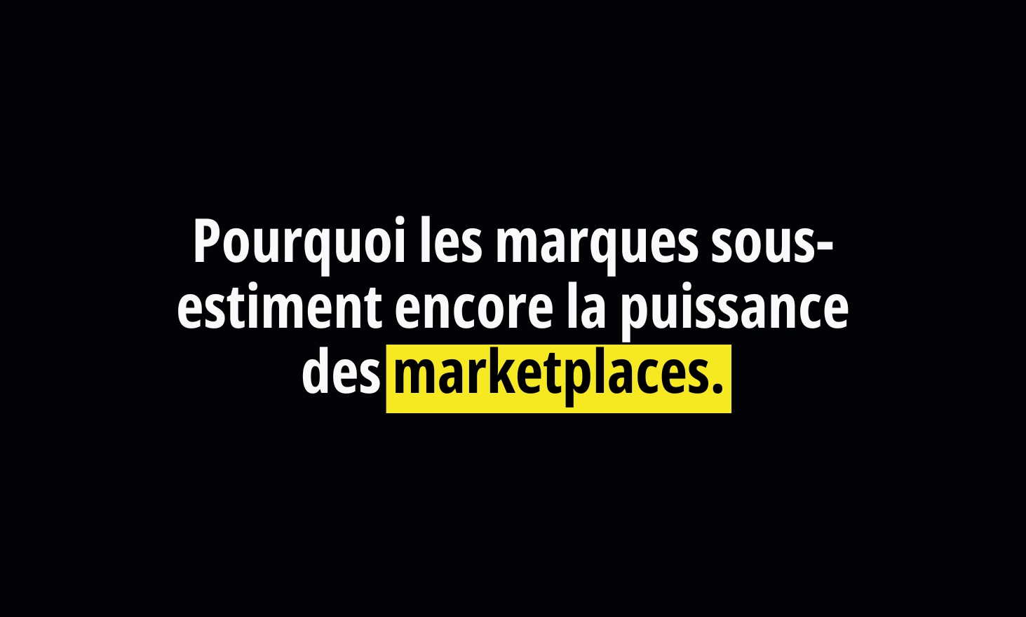 为什么品牌仍然低估了市场的力量