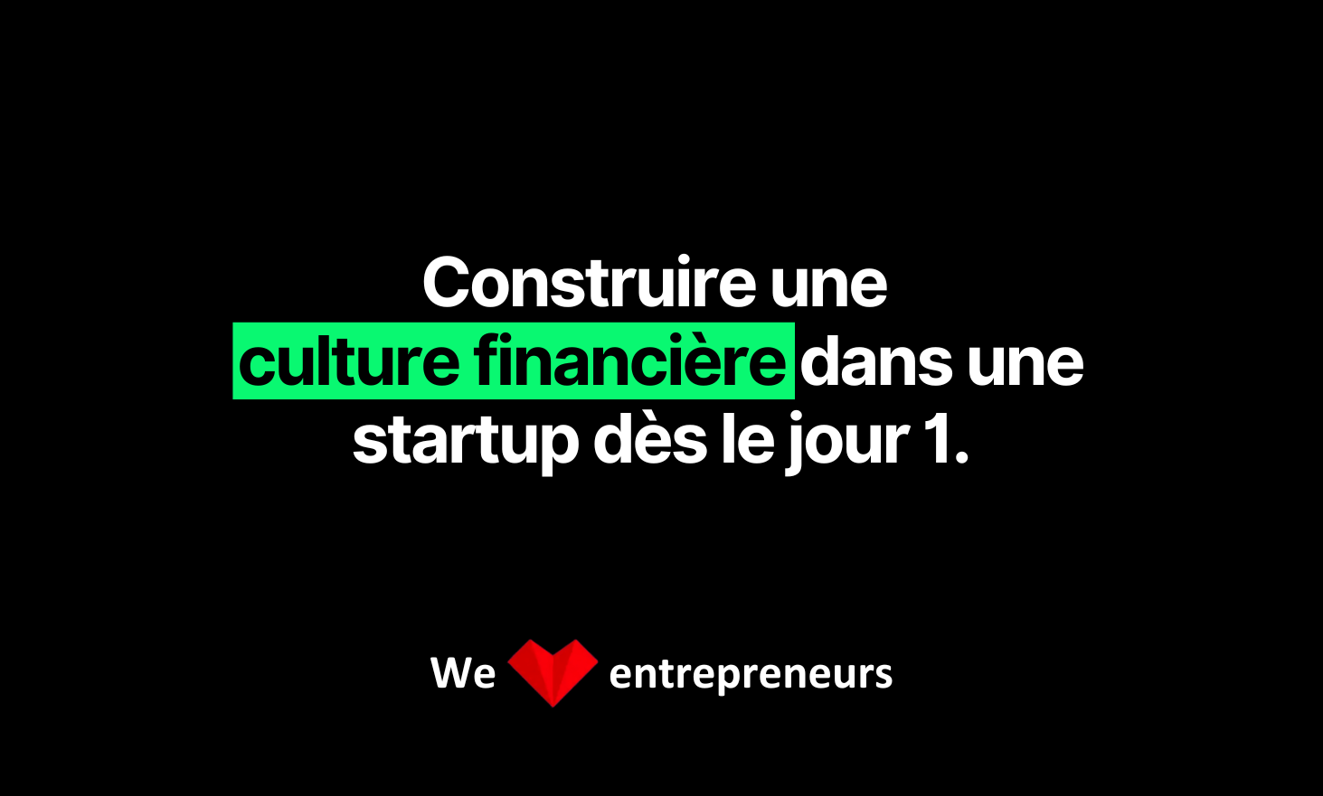 从第一天开始在初创公司中建立金融文化