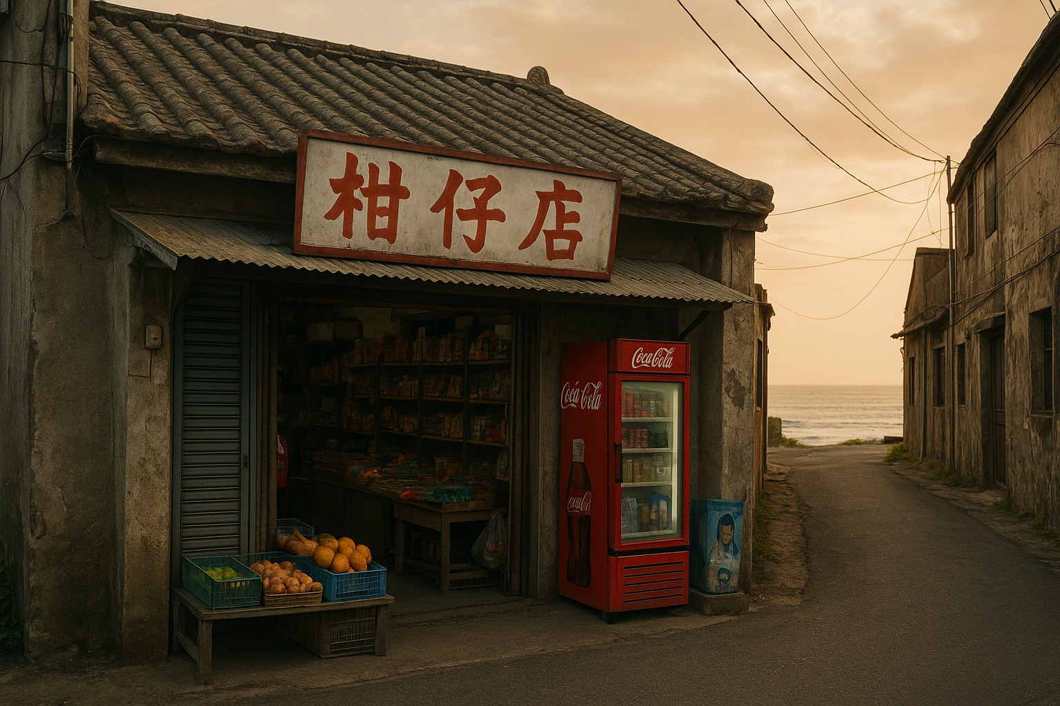 台灣這個海邊小鎮，只剩一間柑仔店，卻意外成了歐美旅客的最愛