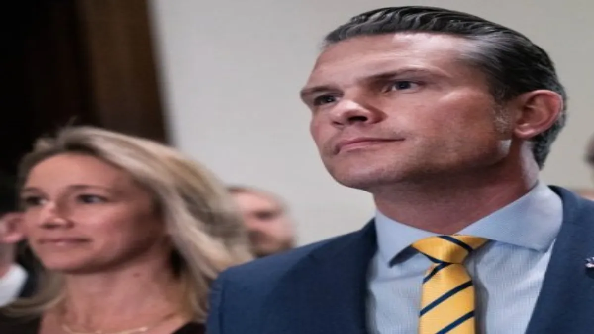 US Defense Secretary Pete Hegseth
