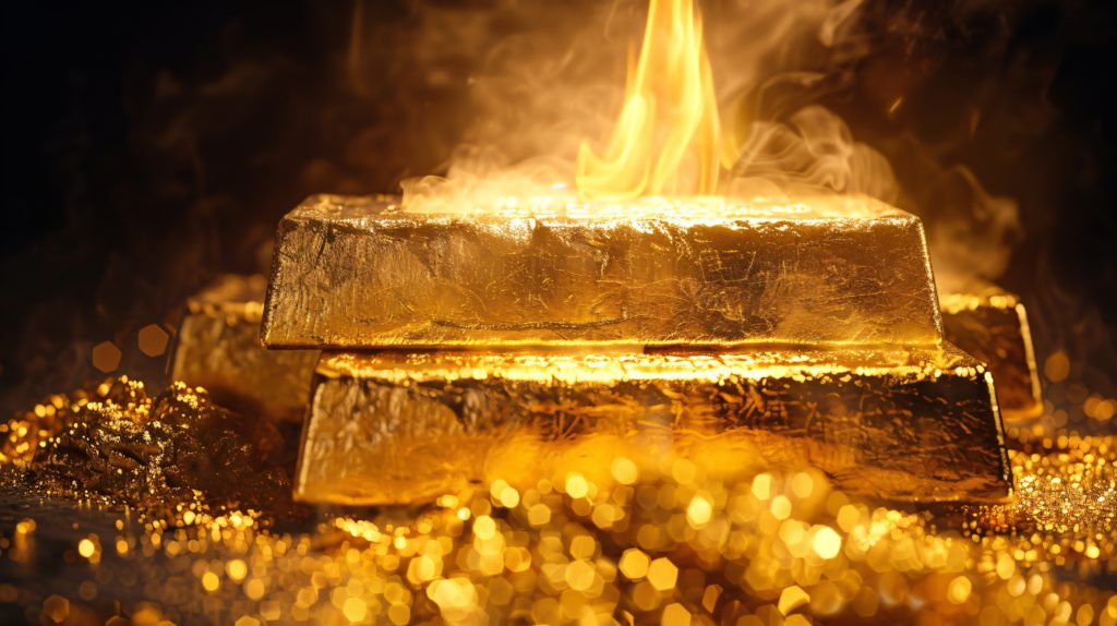 金价篮板1％，由穆迪的美国信用降级驱动