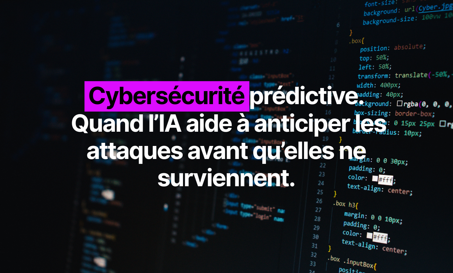 预测网络安全，当AI有助于预测攻击之前