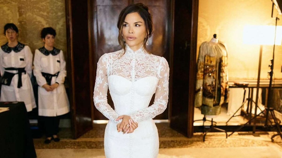 Lauren Sanchez wedding dress