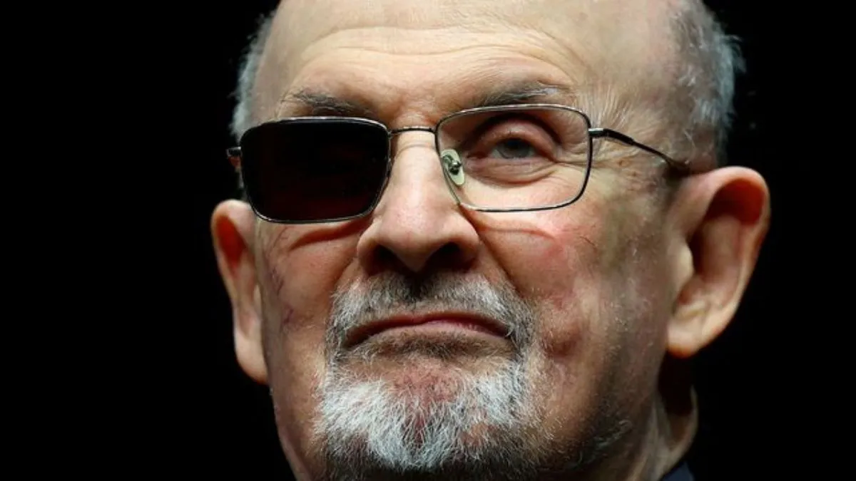 Author Salman Rushdie