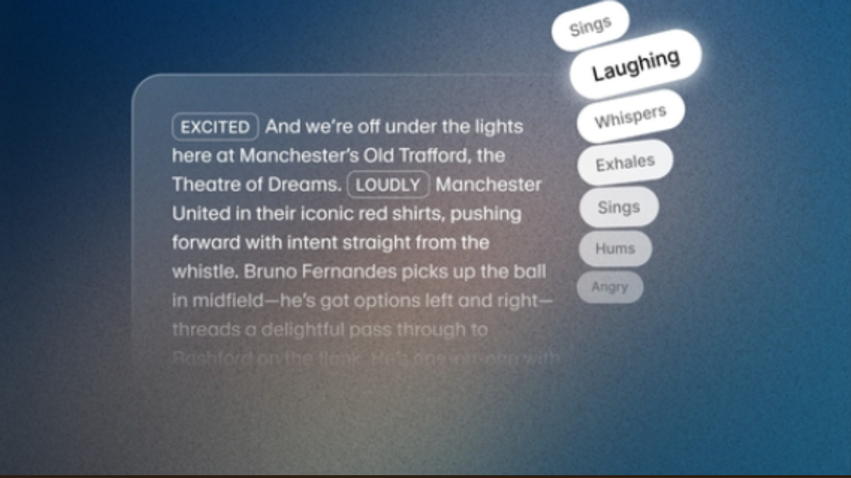 It can adapt mid-sentence to changes in tone, convey complex emotional shifts such as excitement or sadness, and even include non-verbal cues like laughter or sighs.