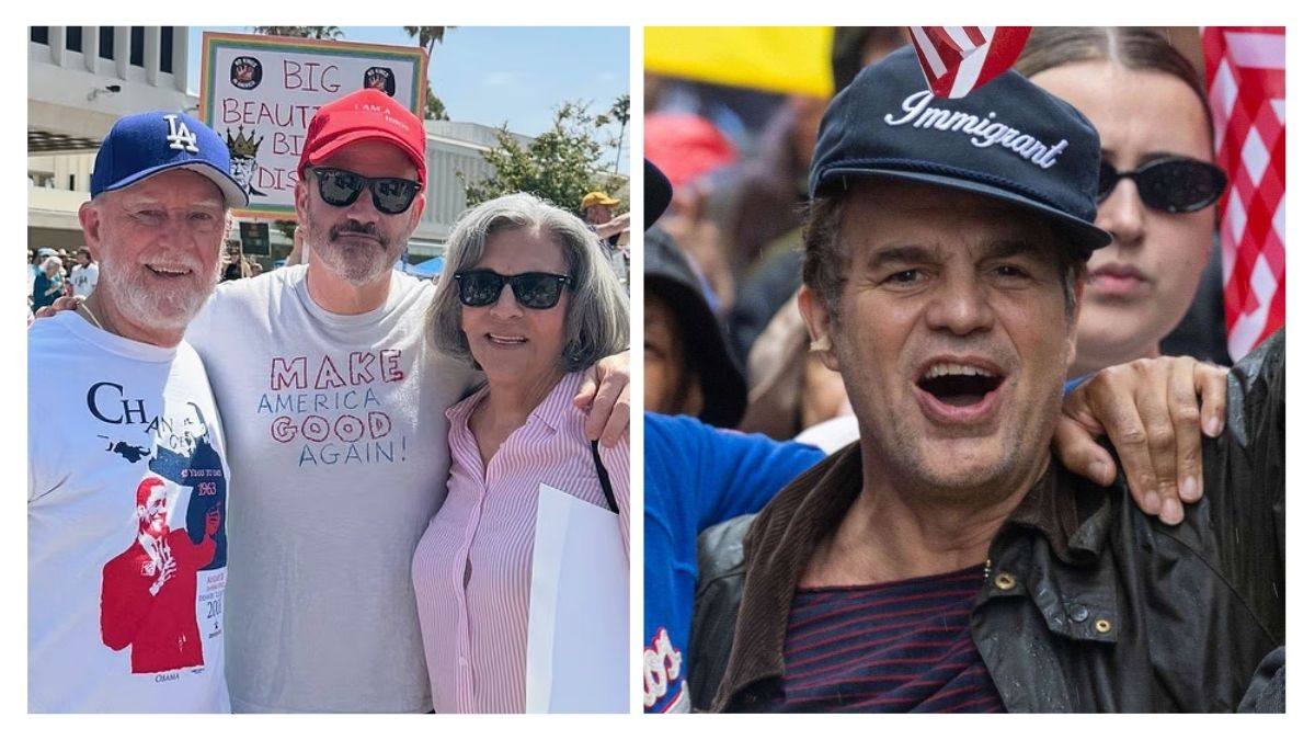 “We see our democracy is in real trouble,” Ruffalo said.