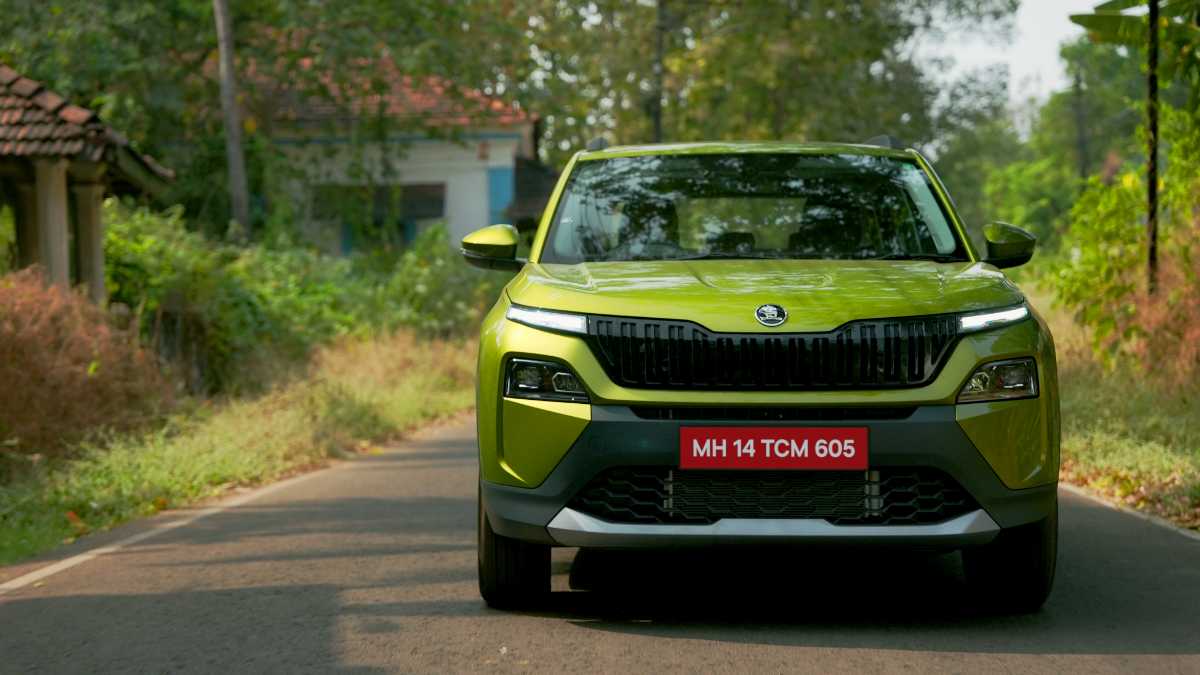 Skoda Kylaq & Kia Syros Drive Sub-4 Metre SUV Segment to Near-Record High in India. (Image Source: Financial Express)