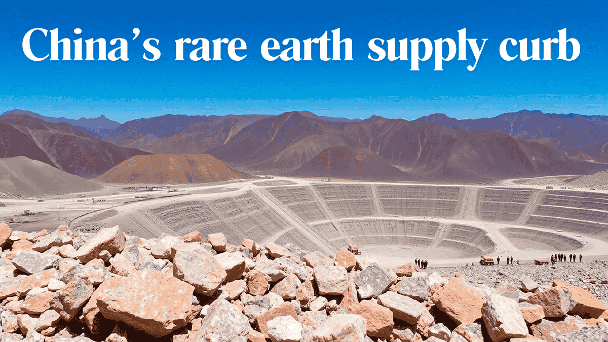 China’s rare earth export restrictions threaten key industries worldwide (Image: Canva)