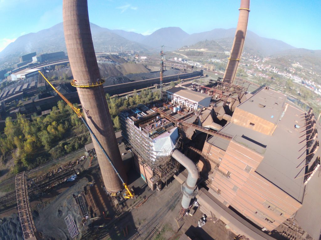 关于波斯尼亚钢铁厂和铁矿石矿山的销售中的Arcelormittal