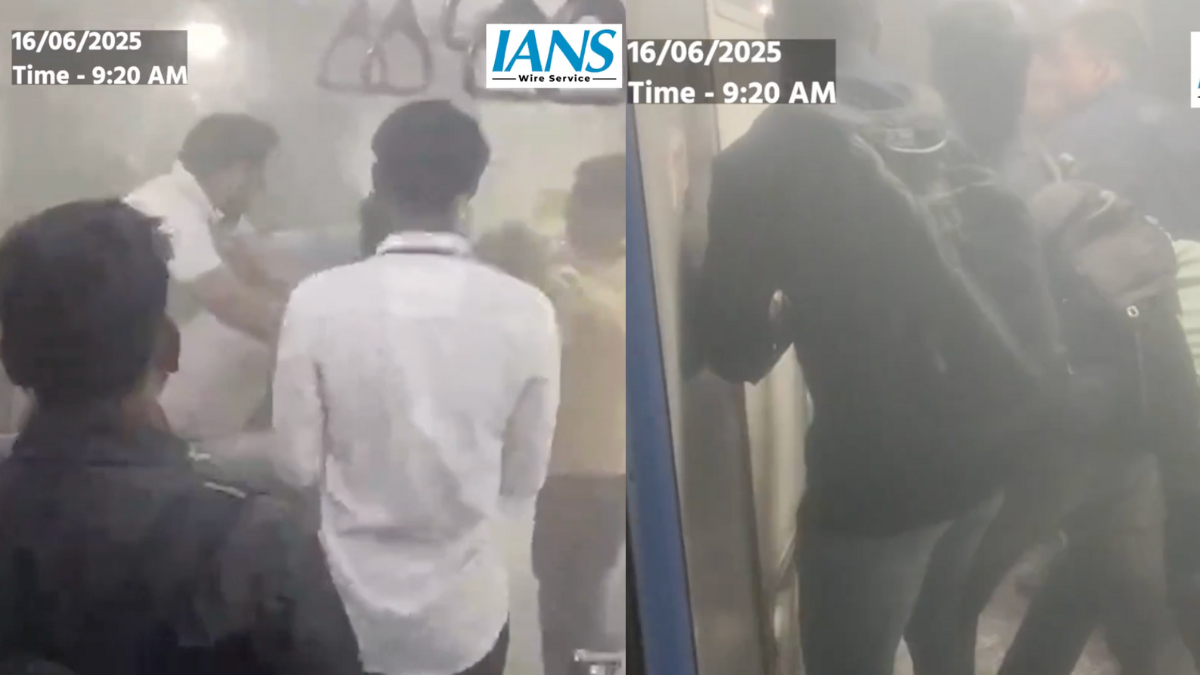 Pune train fire: A 55-year-old passenger has been detained after he threw cigarette bud in dustbin which started fire on Daund-Pune shuttle train.