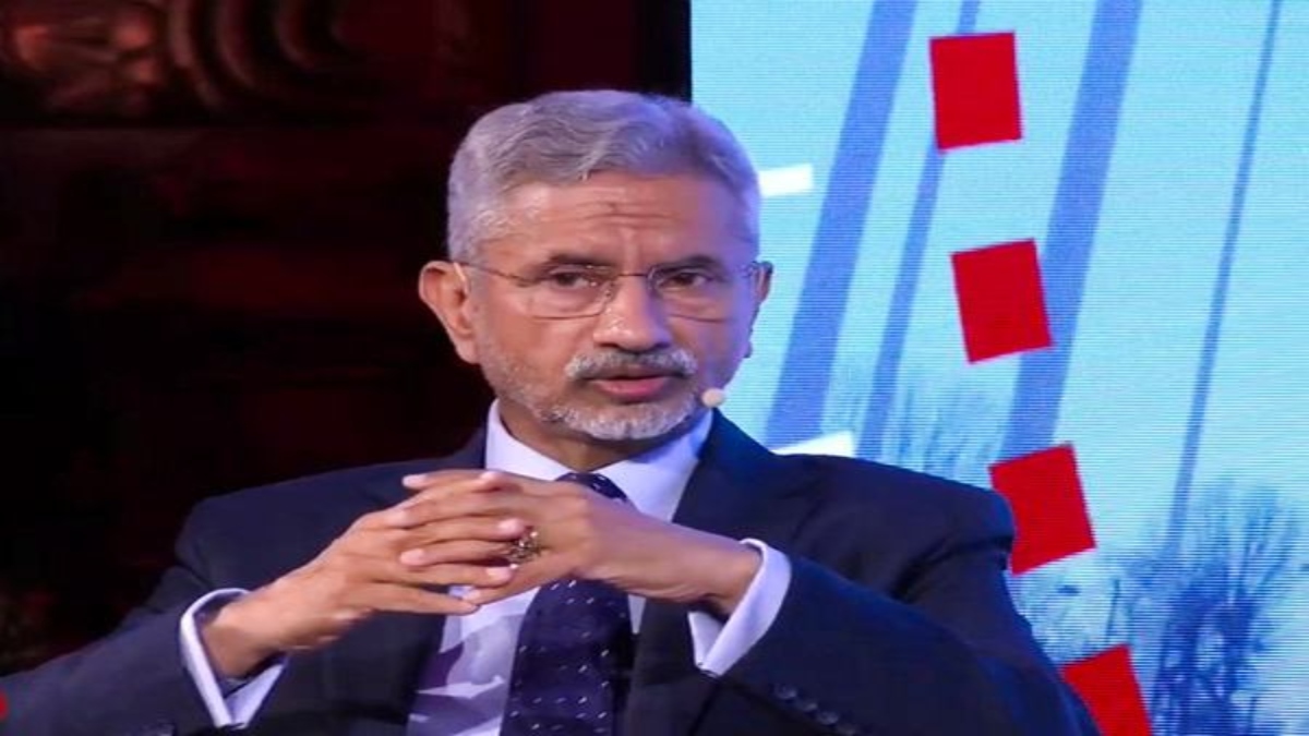 External Affairs Minister S Jaishankar speaks during German Marshall Fund (GMF) Brussels Forum 2025. (Photo: PTI)