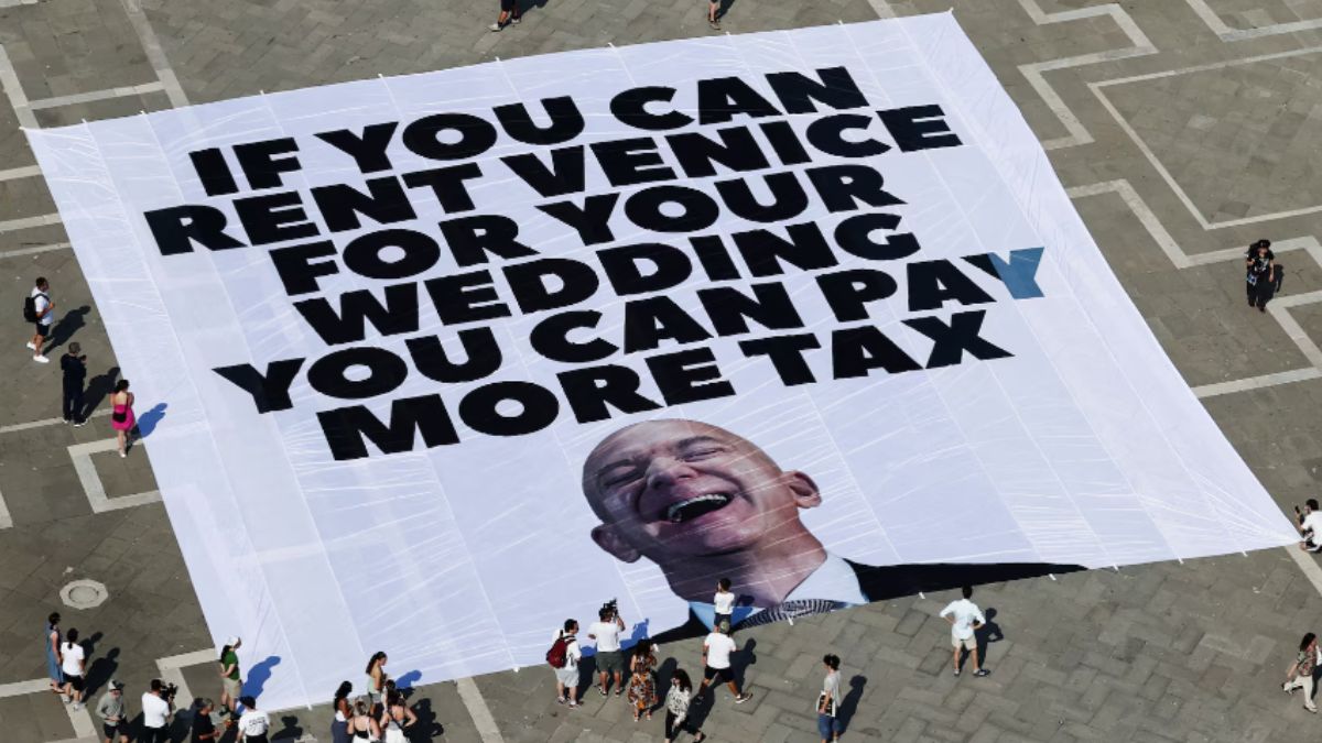 Jeff Bezos wedding Venice