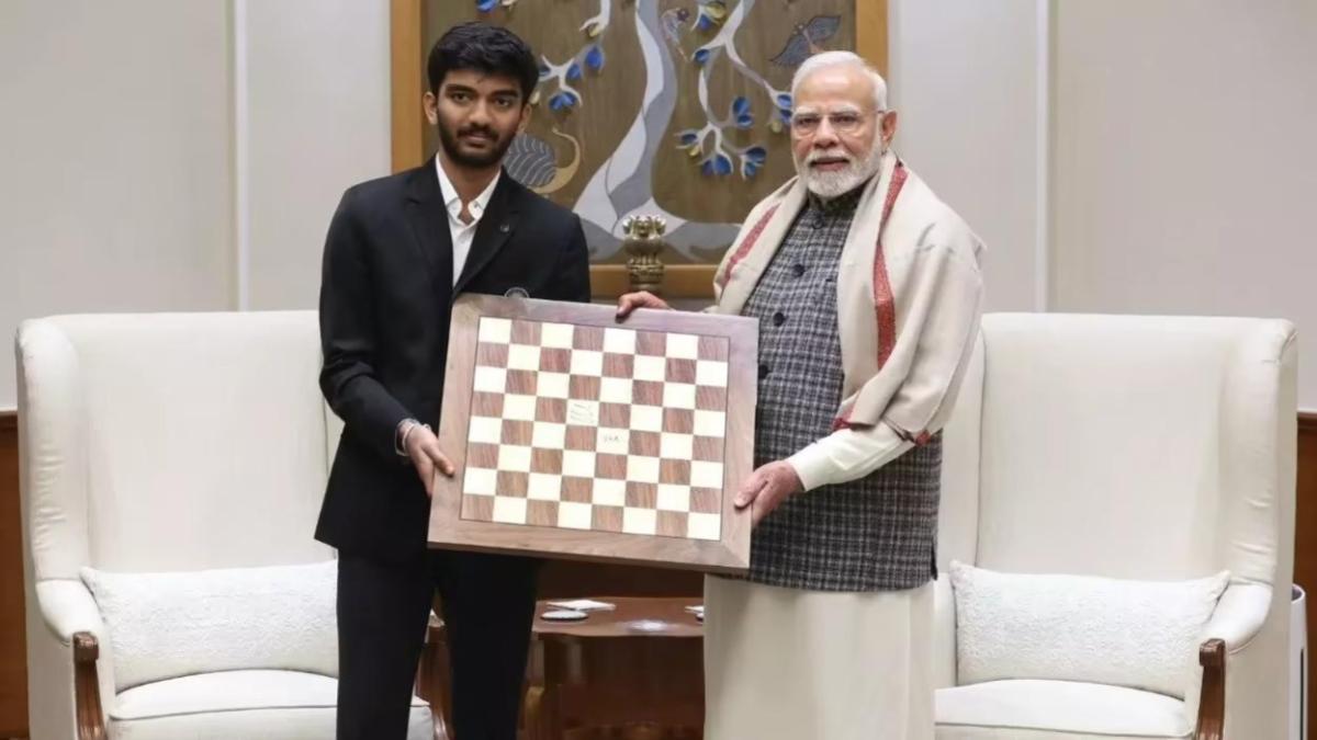 pm modi gukesh, gukesh beats carlsen, magnus carlsen, chess, norway chess 2025, sports