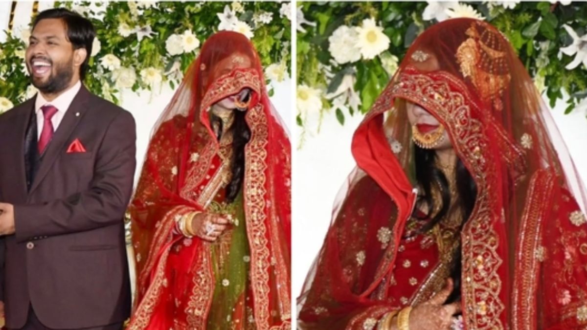 Khan Sir explained that his wife chose to wear the veil to fulfil a personal dream and stand out at their wedding reception, brushing off online backlash.