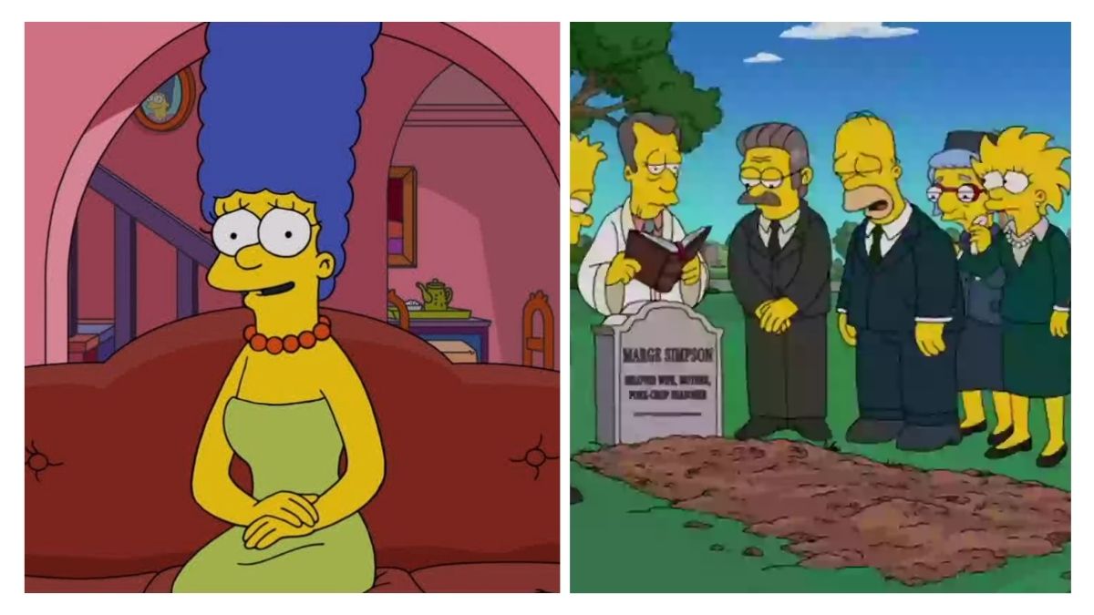 Marge’s death becomes the emotional fulcrum of the finale, grounding the story in genuine family dynamics and grief.