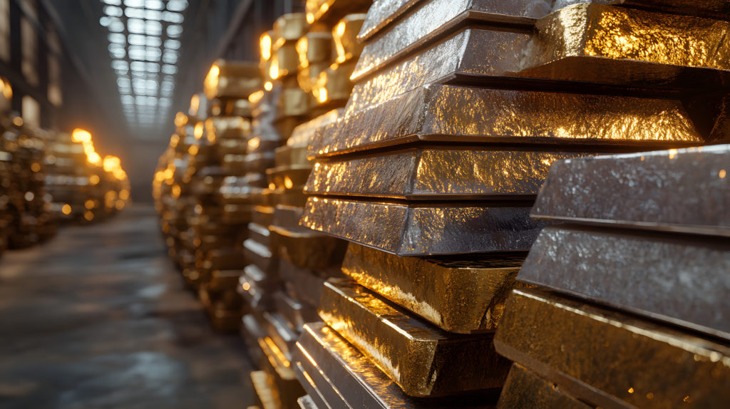 金黄色的押注降低利率降低；白金潮流