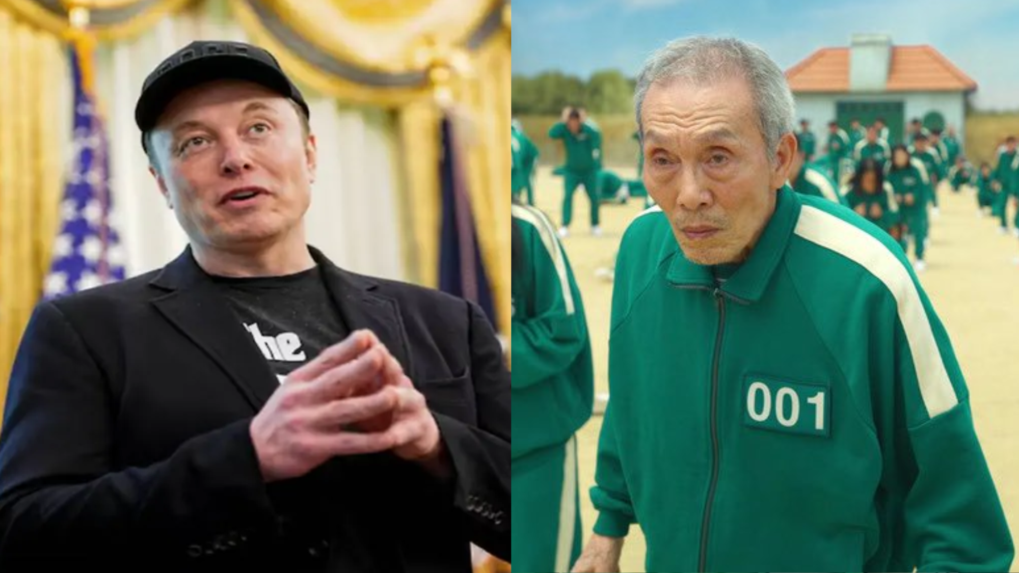 squid game, squid game season 3, squid game episodes, elon musk, squid game creator, squid game cast, squid game elon musk, squid game elon musk look alike, squid game korean elon musk, squid game 001 looks like elon musk, elon musk squid game, squid game creator, Hwang Dong-hyuk, squid game vips