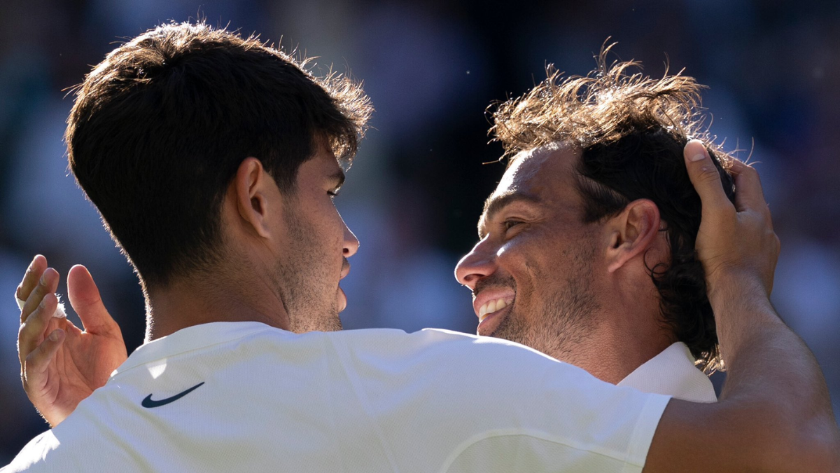 “I think this is probably the best way to say goodbye to Wimbledon, and maybe for the tennis. That's what I'm thinking now,” Fognini said.