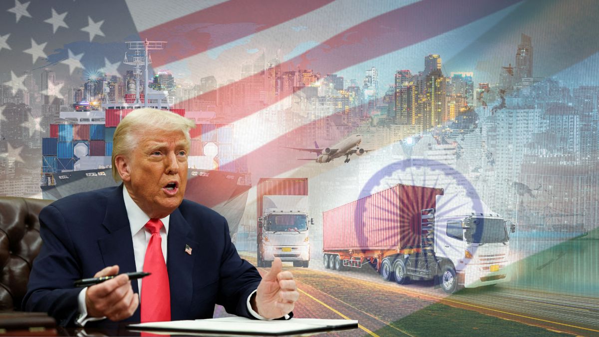 Donald Trump, US president, US tariff, reciprocal tariff, India, Indian economy, GDP growth, pharma sector, exports, electronics, textiles, trade surplus
