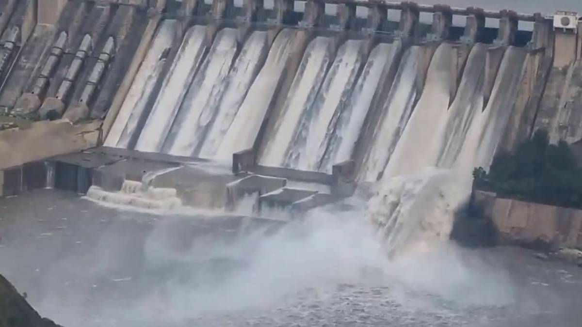 India's Major Reservoirs Near 60% Capacity with Strong Monsoon Performance. (Image Source: ANI)