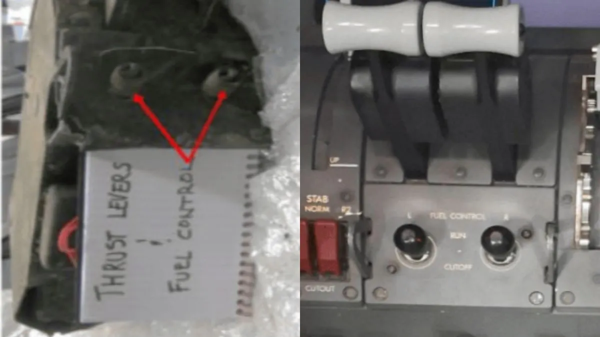 air india ai 171 crash fuel control switches