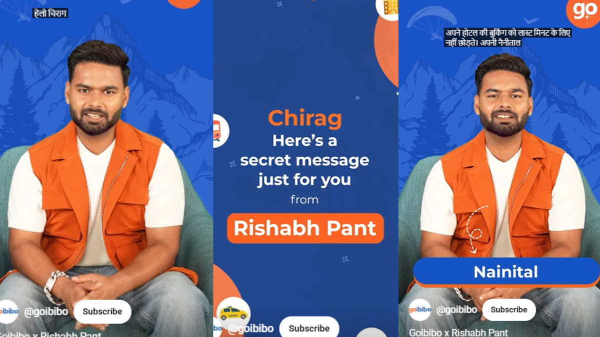 These videos address users by name and mention the specific destination or mode of transport they searched for.