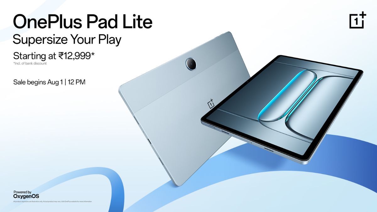 OnePlus Pad Lite launched at Rs 12,999 in India: Big display, long battery, affordable price