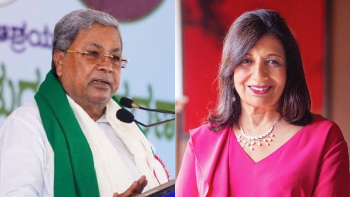 Siddaramaiah vs Biocon's Kiran Mazumdar-Shaw