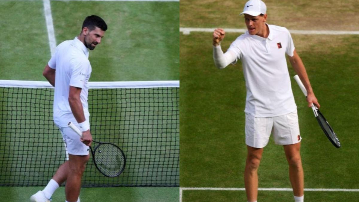 sinner vs djokovic, jannik sinner vs novak djokovic, sports, wimbledon semifinals, wimbledon 2025, wimbledon match live