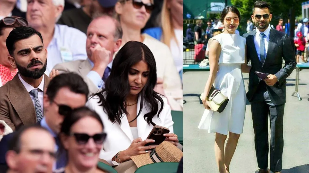 Virat Anushka Wimbledon