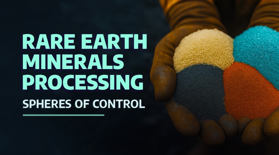 信息图：谁控制稀土处理？