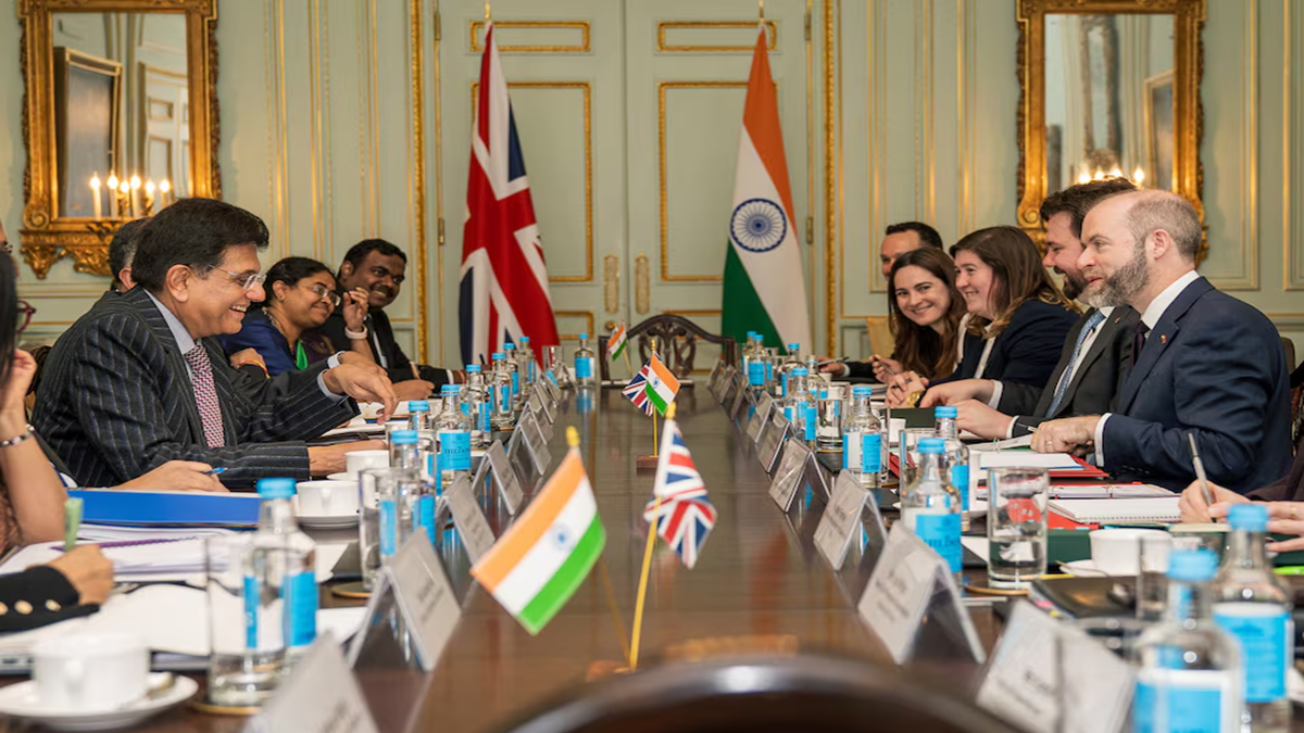 India-UK CETA Signed: A Blueprint for Future Trade Deals, Targets $120 Billion Bilateral Trade by 2030. (Image Source: Reuters)