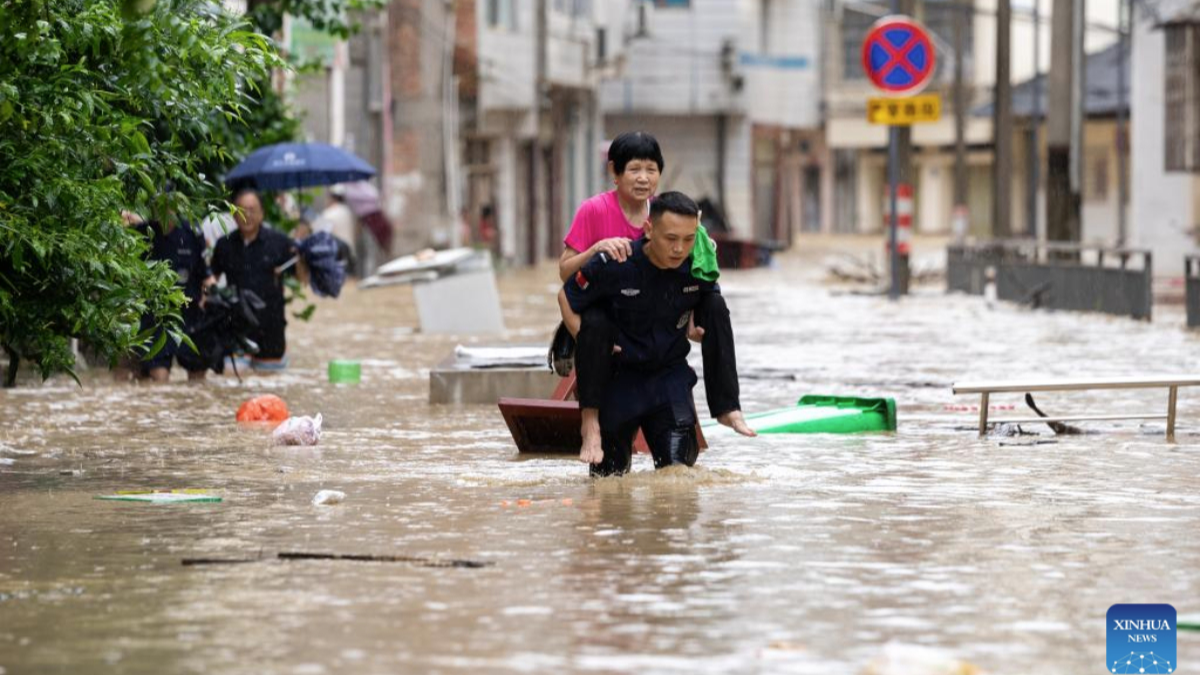 As reported by Reuters, more than 40,000 residents in Rongjiang had been urgently evacuated as of 6 p.m. IST on Saturday.