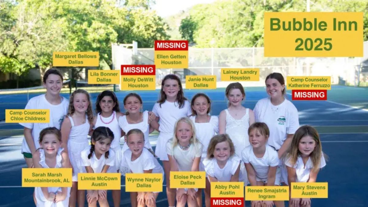 Haunting photo captures Camp Mystic girls days before deadly Texas floods swept them away