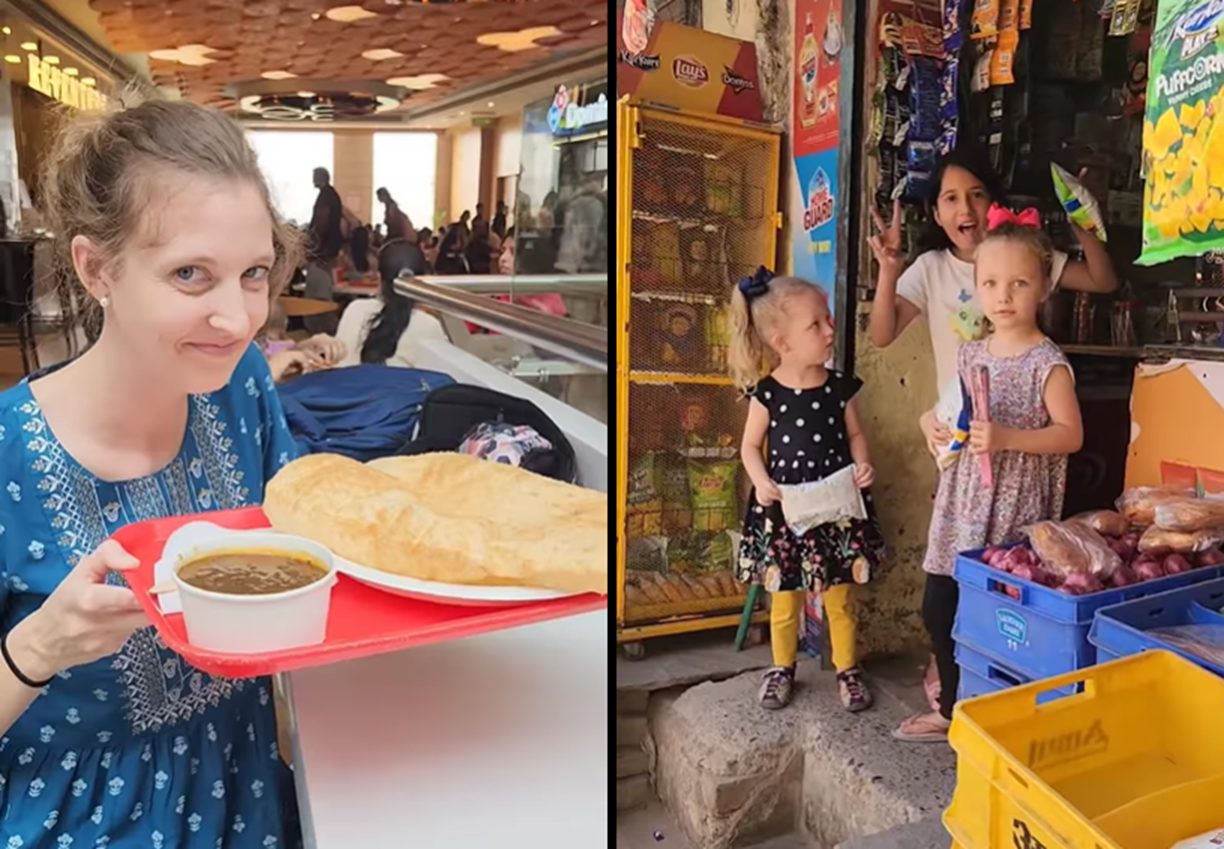 'As if India has nothing good…': American woman living in Delhi for 4 years explains why she 'loves it here' (Instagram screengrab)