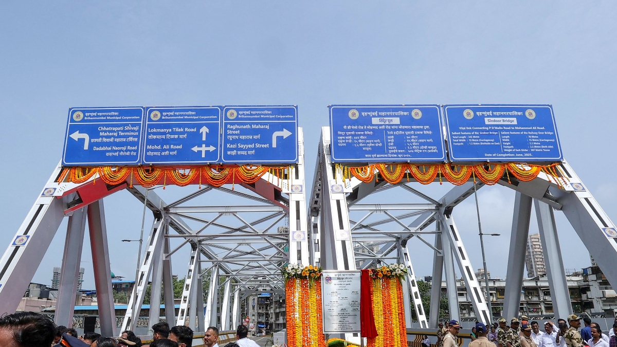 Mumbai’s Carnac Bridge renamed ‘Sindoor’, Fadnavis says ‘end to dark chapter of oppression’