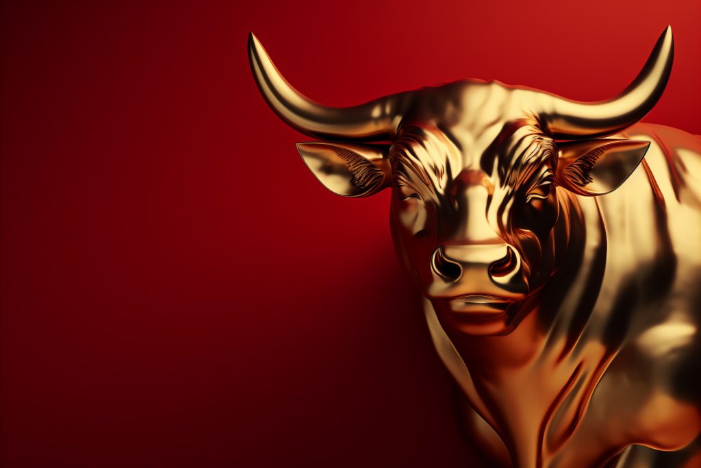 Gold bull